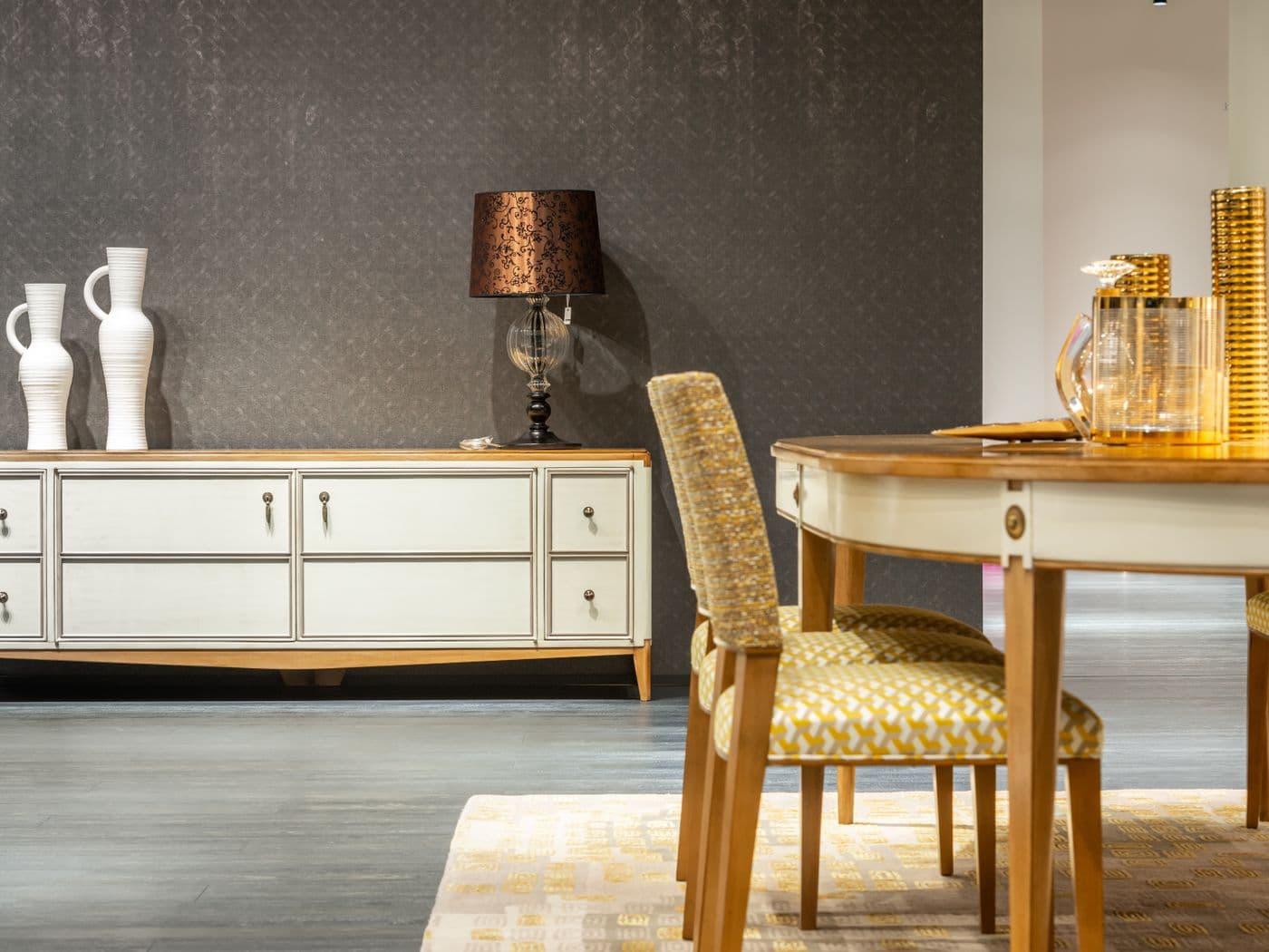 Dining Table with Sideboard — Dining Tables & Sets by Rishabh Furniture, Siwan